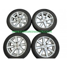 AIXAM 14 INCH 8 SPOKED DISHED ALLOY WHEEL